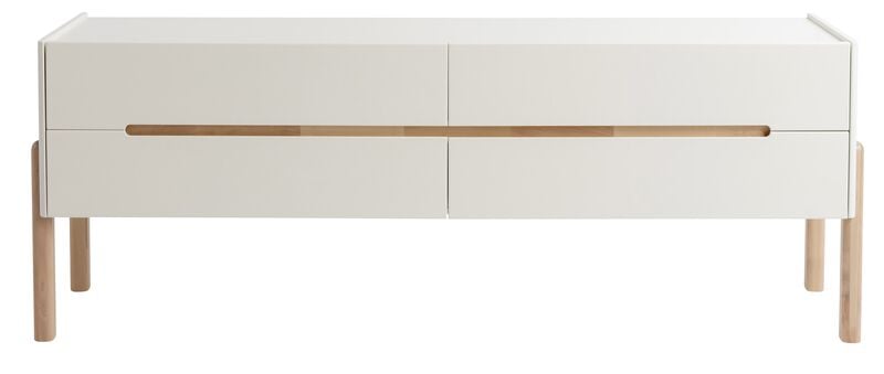 Kiteen Lennu tv-taso 158x36x59 cm valkoinen